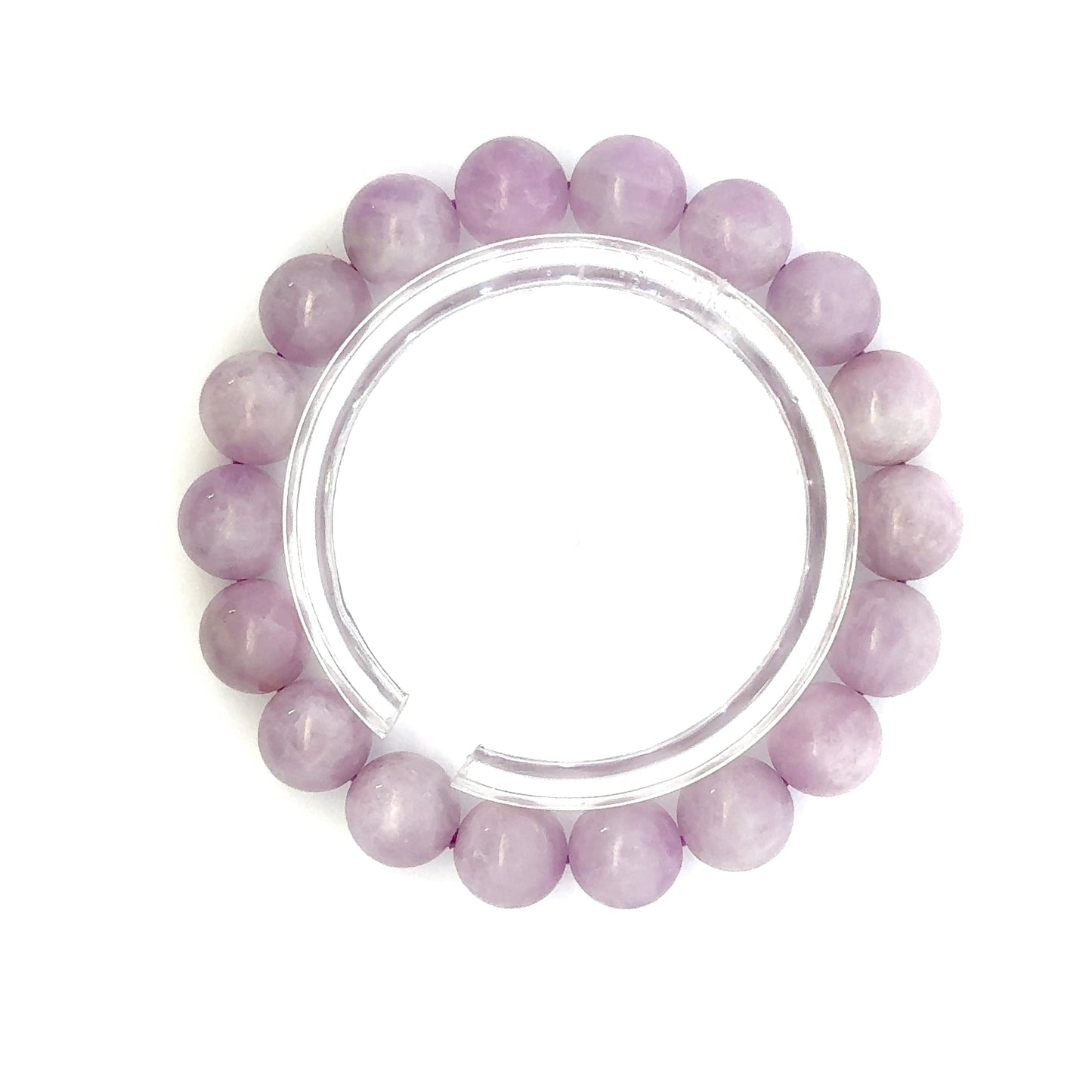 AA Kunzite Beaded Bracelet – Unique Pink Crystal Jewelry