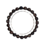 Smoky Quartz Diamond Cut Bracelet – Natural Brown Gemstone Jewelry for Energy & Style