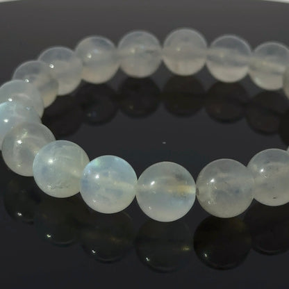 Rainbow Moonstone Bracelet – Shimmering Elegance for Every Occasion - (AAAA Quality)