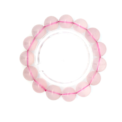 Star Rose Quartz Bracelet – Natural Gemstone Jewelry for Love & Healing (AAA Quality)