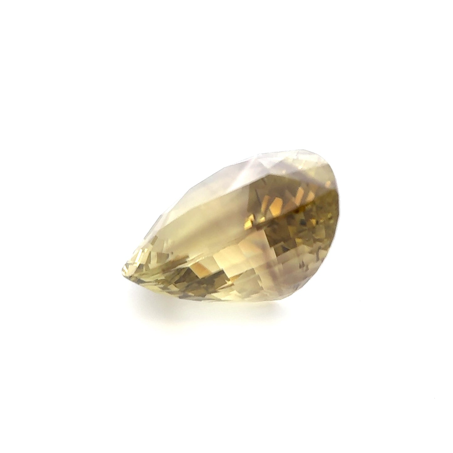 Smoky Citrine Rough Crystal – Natural Brown-Yellow Gemstone