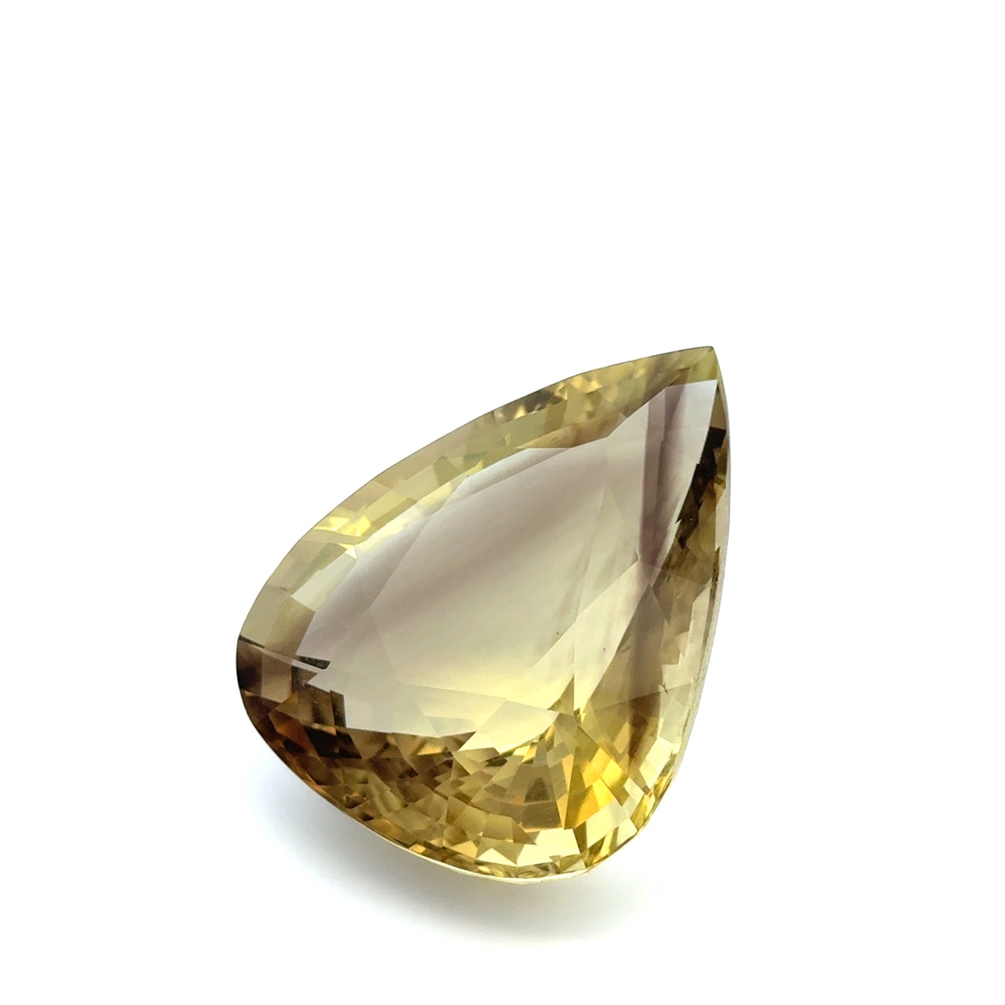 Smoky Citrine Rough Crystal – Natural Brown-Yellow Gemstone