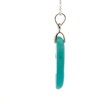 Amazonite AAA Sterling Silver 925 Necklace