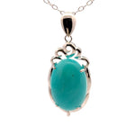 Amazonite AAA Sterling Silver 925 Necklace