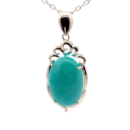 Amazonite AAA Sterling Silver 925 Necklace