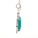 Amazonite AAA Sterling Silver 925 Necklace