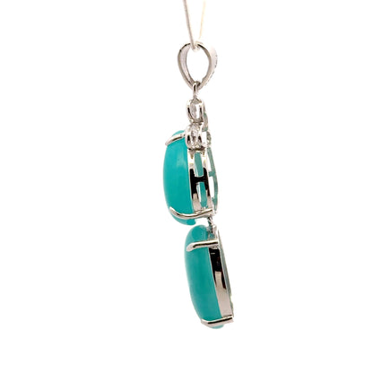 Amazonite AAA Sterling Silver 925 Necklace