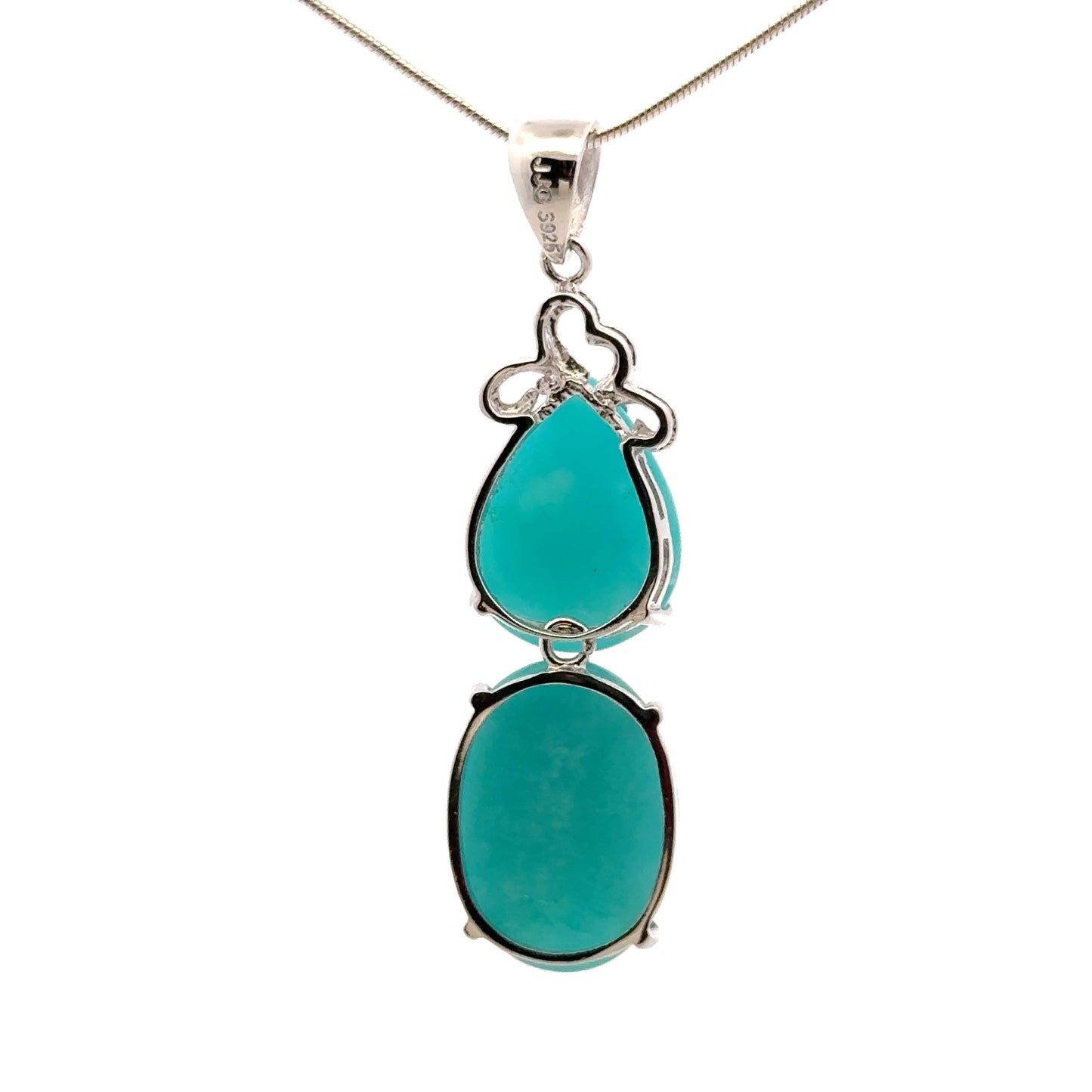 Amazonite AAA Sterling Silver 925 Necklace