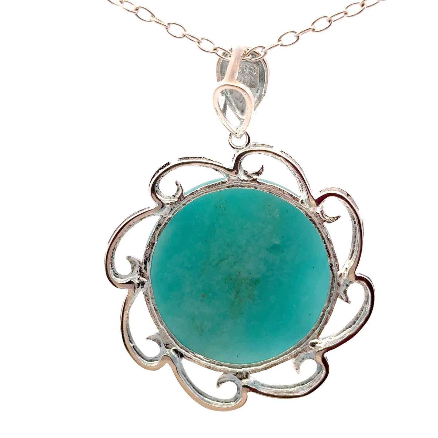 Amazonite AAA Sterling Silver 925 Necklace