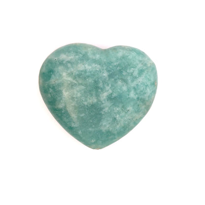 Heart-Shaped Amazonite Crystal – Natural Gemstone for Love & Healing