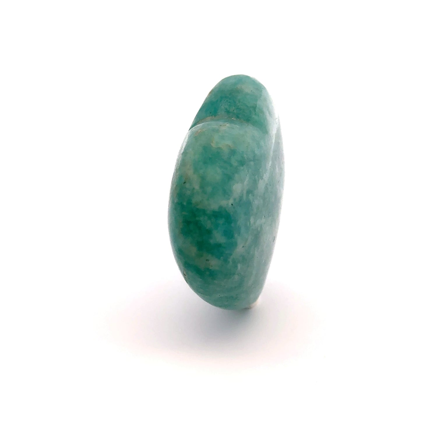 Heart-Shaped Amazonite Crystal – Natural Gemstone for Love & Healing
