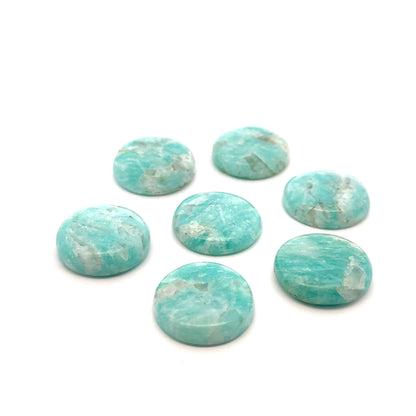 Canadian Amazonite Rounded Stone – Gemstone from Quebec