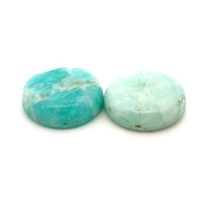 Canadian Amazonite Rounded Stone – Gemstone from Quebec