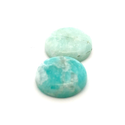 Canadian Amazonite Rounded Stone – Gemstone from Quebec