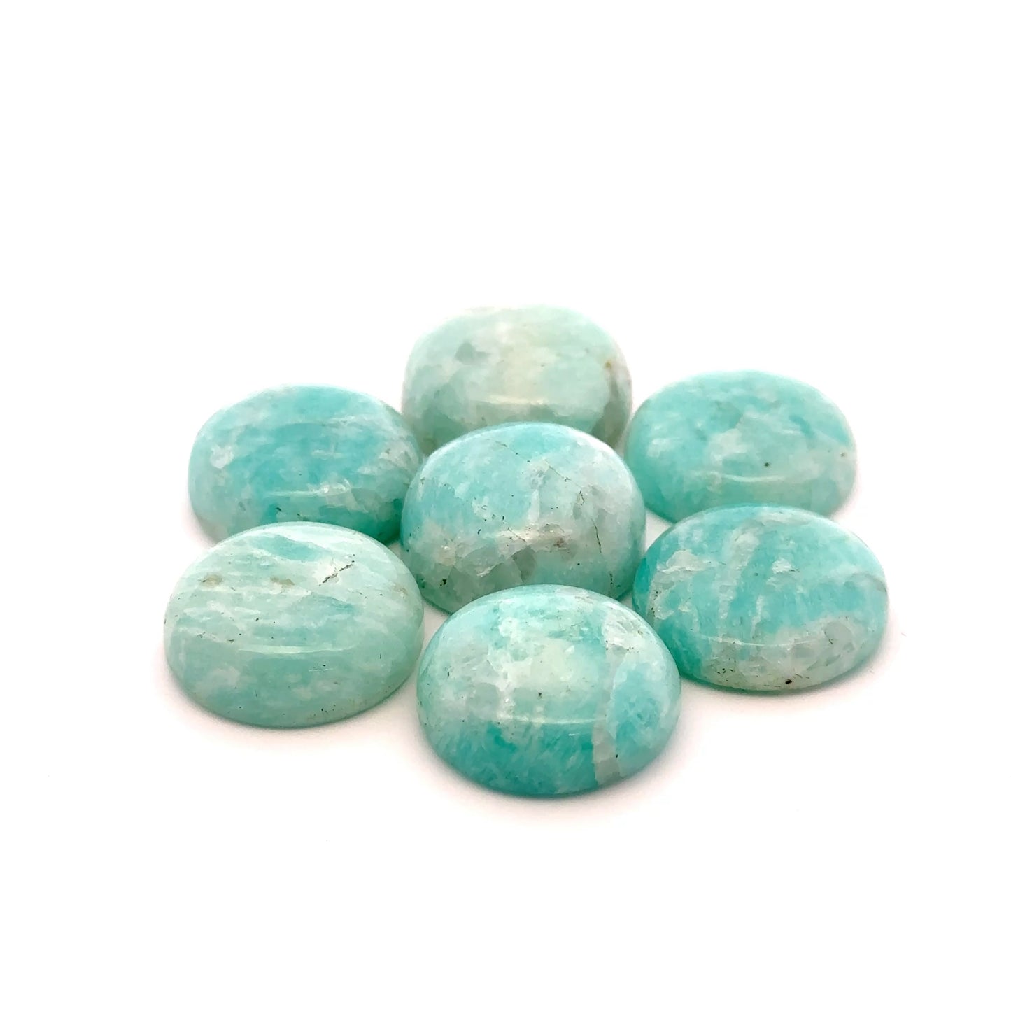 Canadian Amazonite Rounded Stone – Handpicked Gemstone from Quebec