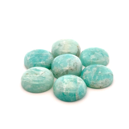 Canadian Amazonite Rounded Stone – Gemstone from Quebec