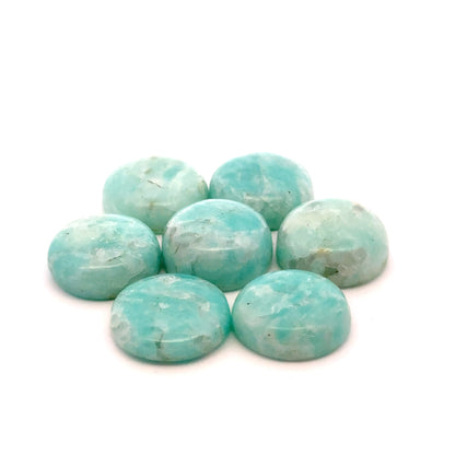 Canadian Amazonite Rounded Stone – Gemstone from Quebec