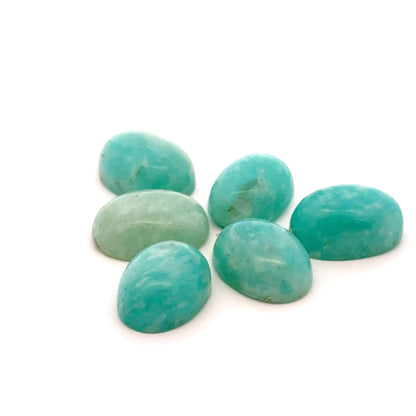 Oval Amazonite Stone – Canadian Gem from Quebec for Jewelry Designs