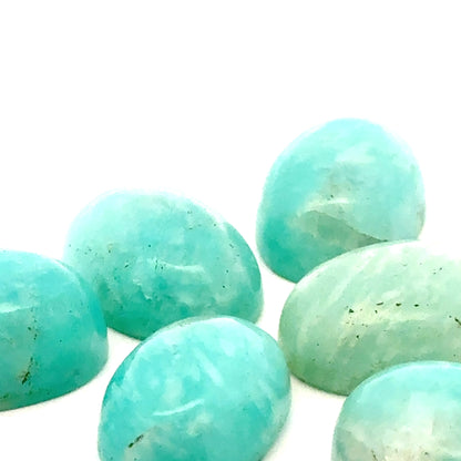 Oval Amazonite Stone – Canadian Gem from Quebec for Jewelry Designs