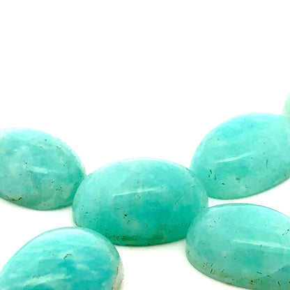 Oval Amazonite Stone – Canadian Gem from Quebec for Jewelry Designs