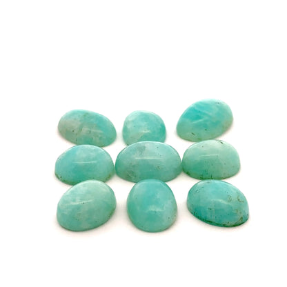 Oval Amazonite Stone – Canadian Gem from Quebec for Jewelry Designs