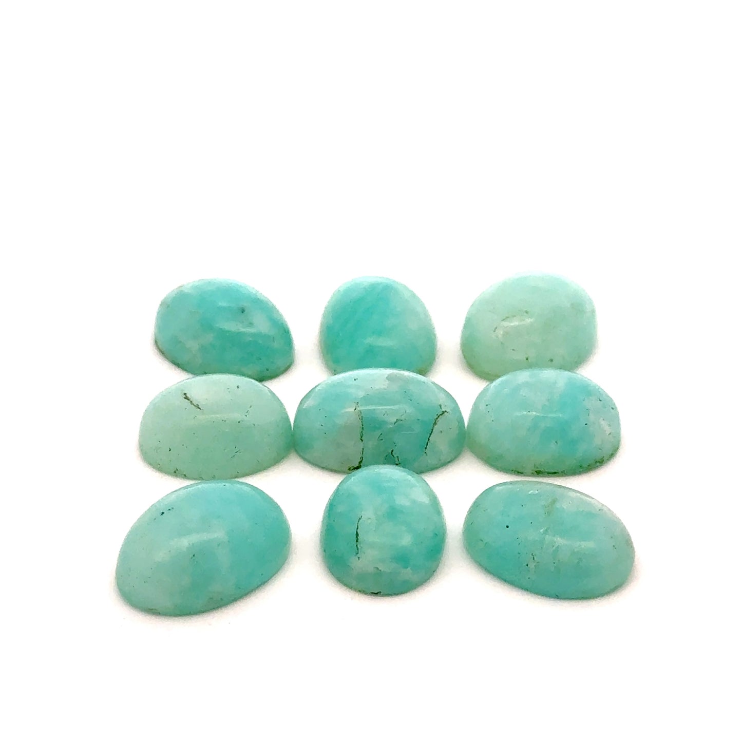 Oval Amazonite Stone – Handpicked Canadian Gem from Quebec for Jewelry Designs