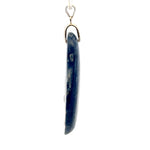 Elegant Simple Kyanite Pendant – Handmade 925 Sterling Silver Design
