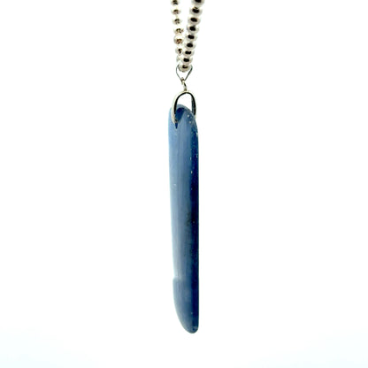 Classic Kyanite Pendant – Handmade 925 Sterling Silver Jewelry