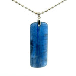 Classic Kyanite Pendant – Handmade 925 Sterling Silver Jewelry