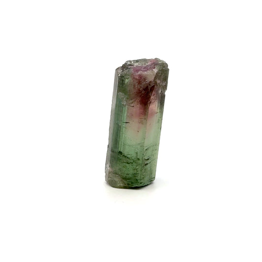 Watermelon Tourmaline Rough Crystal – Natural Raw Pink & Green Gemstone