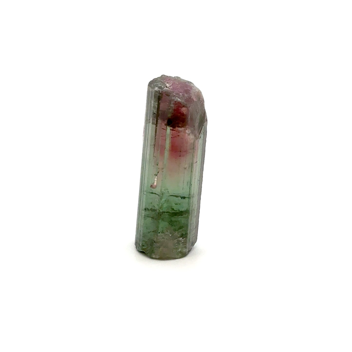 Watermelon Tourmaline Rough Crystal – Natural Raw Pink & Green Gemstone
