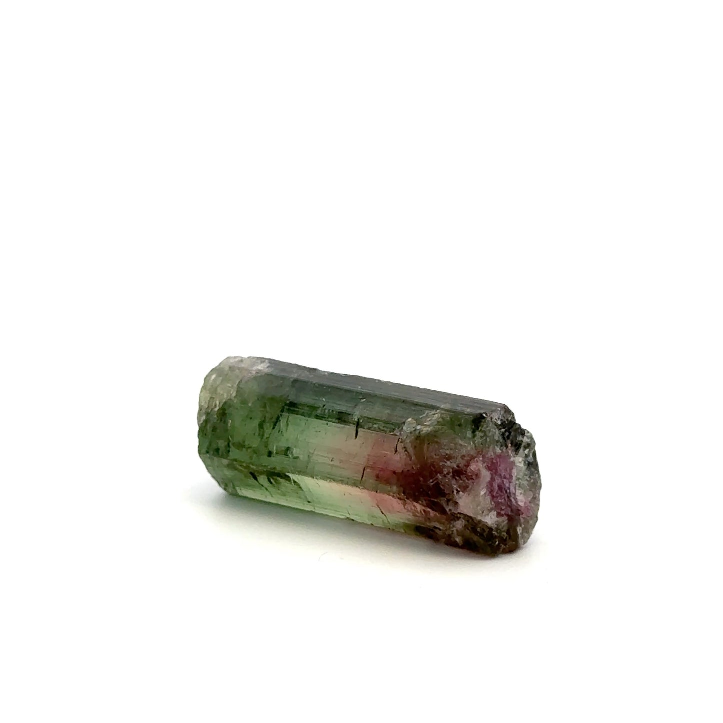 Watermelon Tourmaline Rough Crystal – Natural Raw Pink & Green Gemstone