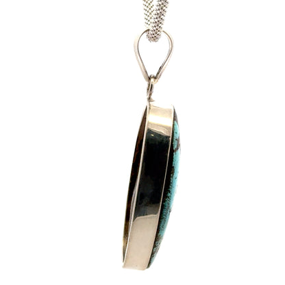 Handmade Persian Turquoise Necklace – Sophisticated Handmade 925 Sterling Silver Jewelry