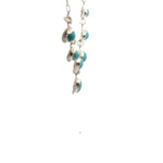 Handmade Persian Natural Turquoise Necklace – Resizable Handmade 925 Sterling Silver Jewelry