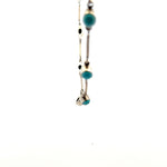 Natural Persian Turquoise Necklace – Elegant Handmade 925 Sterling Silver Jewelry