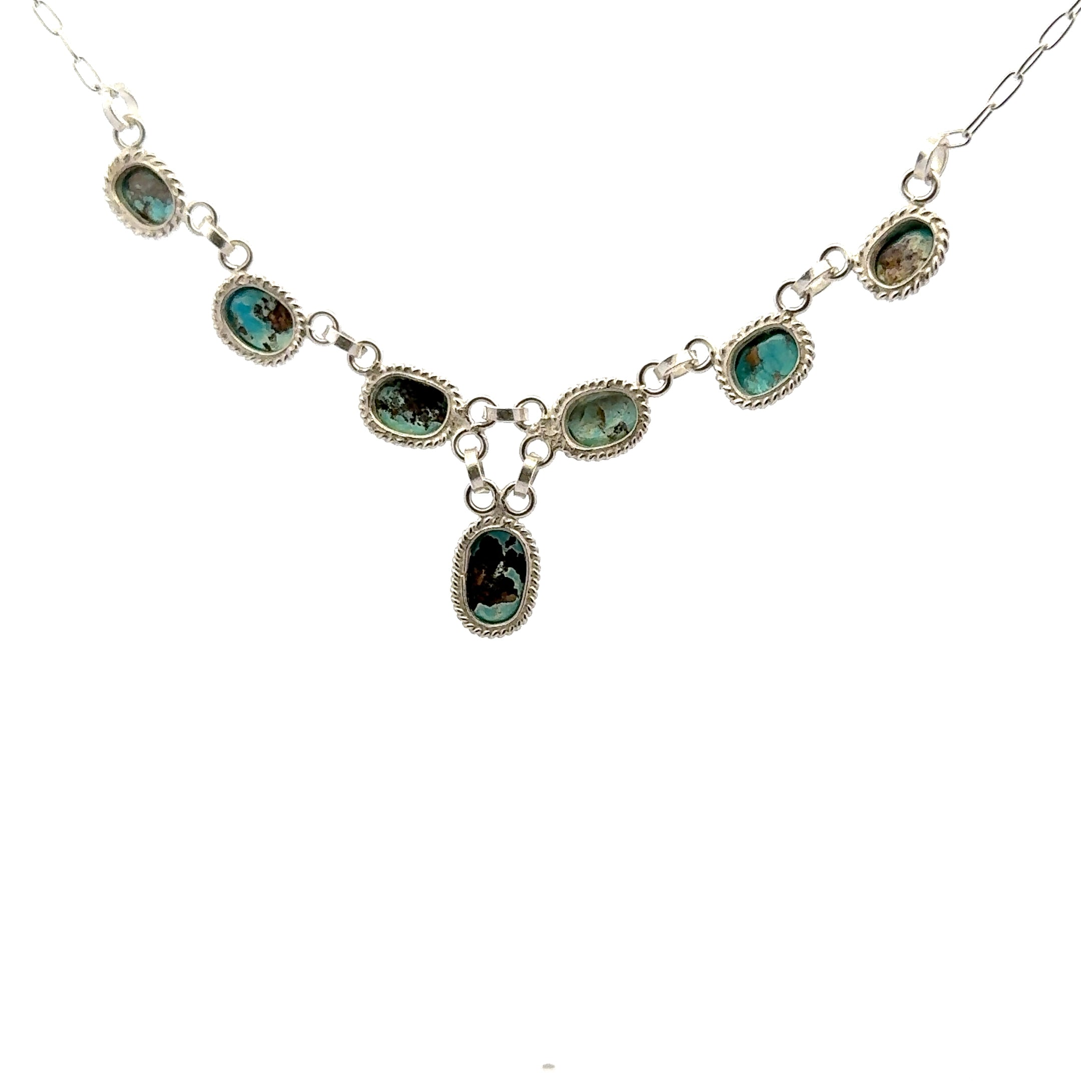 Turquoise Jewelry: Handmade Silver Necklace – Reza Gem Collection