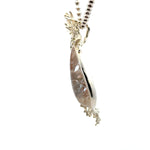 Handmade Garden Quartz Coral Reef Pendant with Citrine & Yellow Sapphires