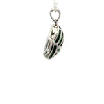 Emerald Pendant in 925 Sterling Silver