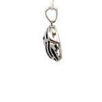 Blue Sapphire Pendant in 925 Sterling Silver