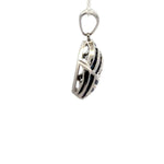 Blue Sapphire Pendant in 925 Sterling Silver
