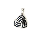 Blue Sapphire Pendant in 925 Sterling Silver
