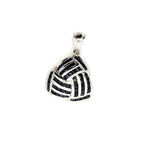 Blue Sapphire Pendant in 925 Sterling Silver