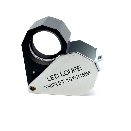 LED Loupe | Triplet Magnifier 10X-21 | MG7801