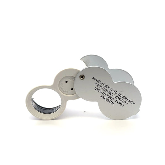 LED - UV Loupe | Double Magnifier | 9889
