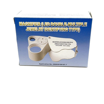LED Loupe | Double Magnifier | 9889