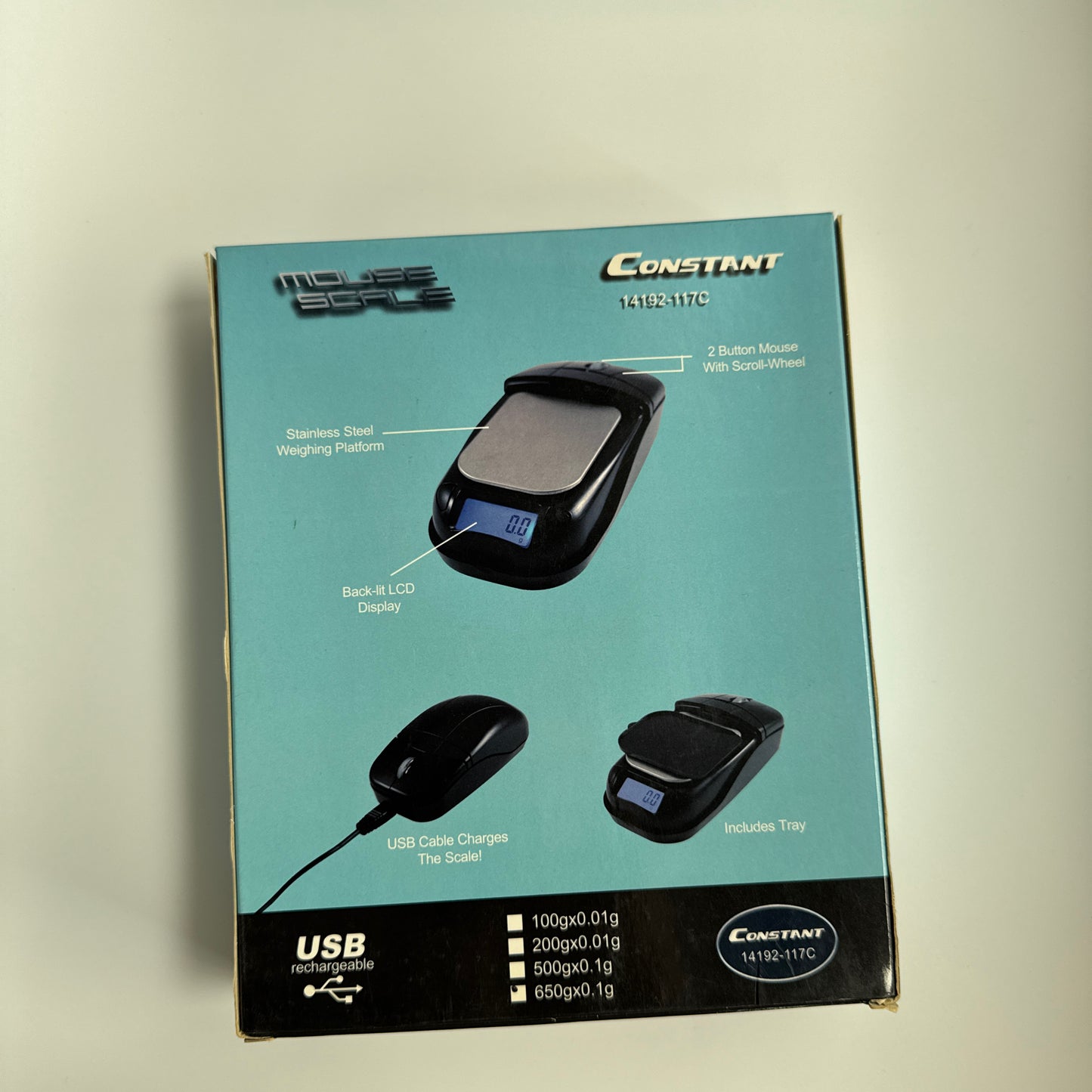 Optical Mouse & Scale | By Constant