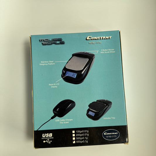 Optical Mouse & Scale | By Constant