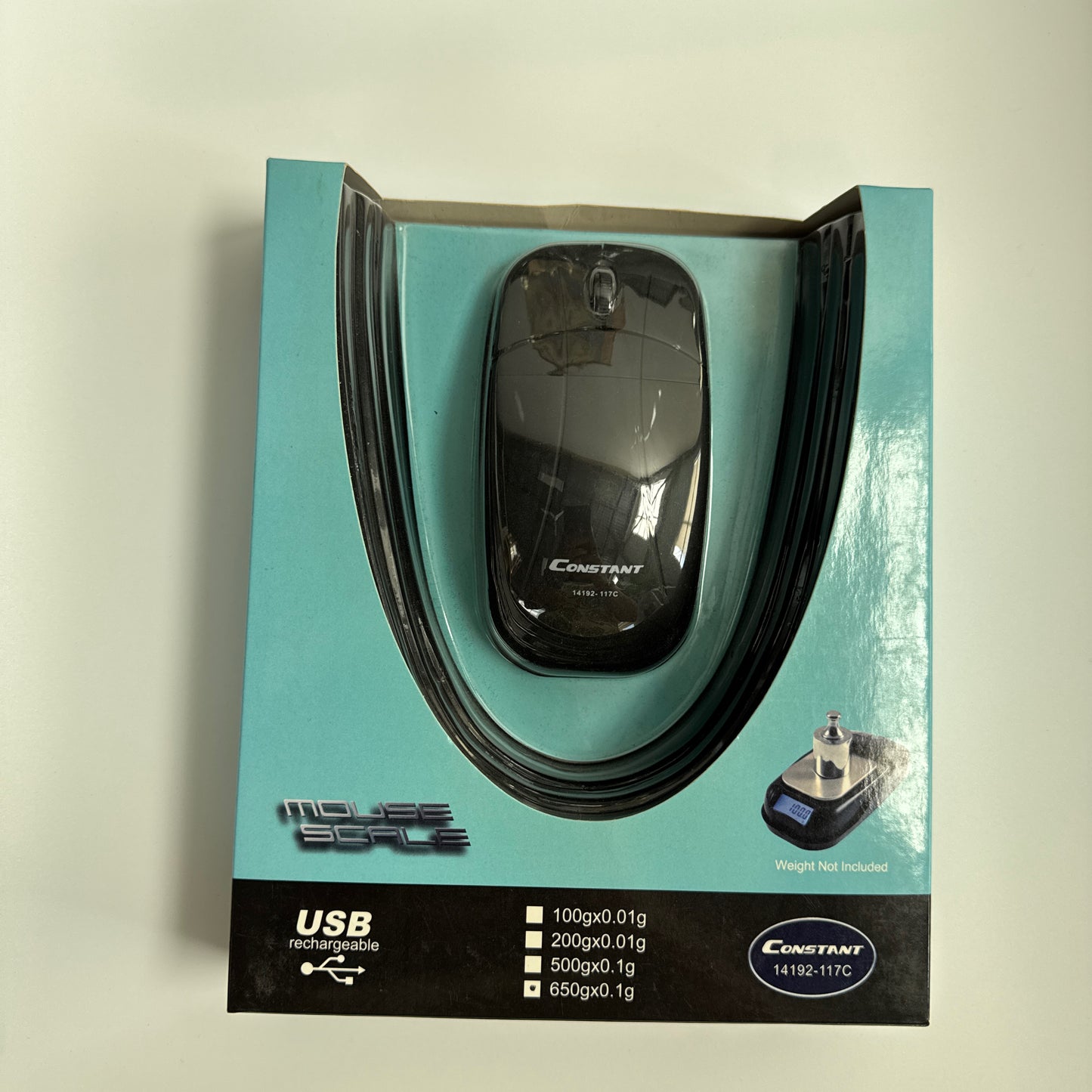 Optical Mouse & Scale | By Constant