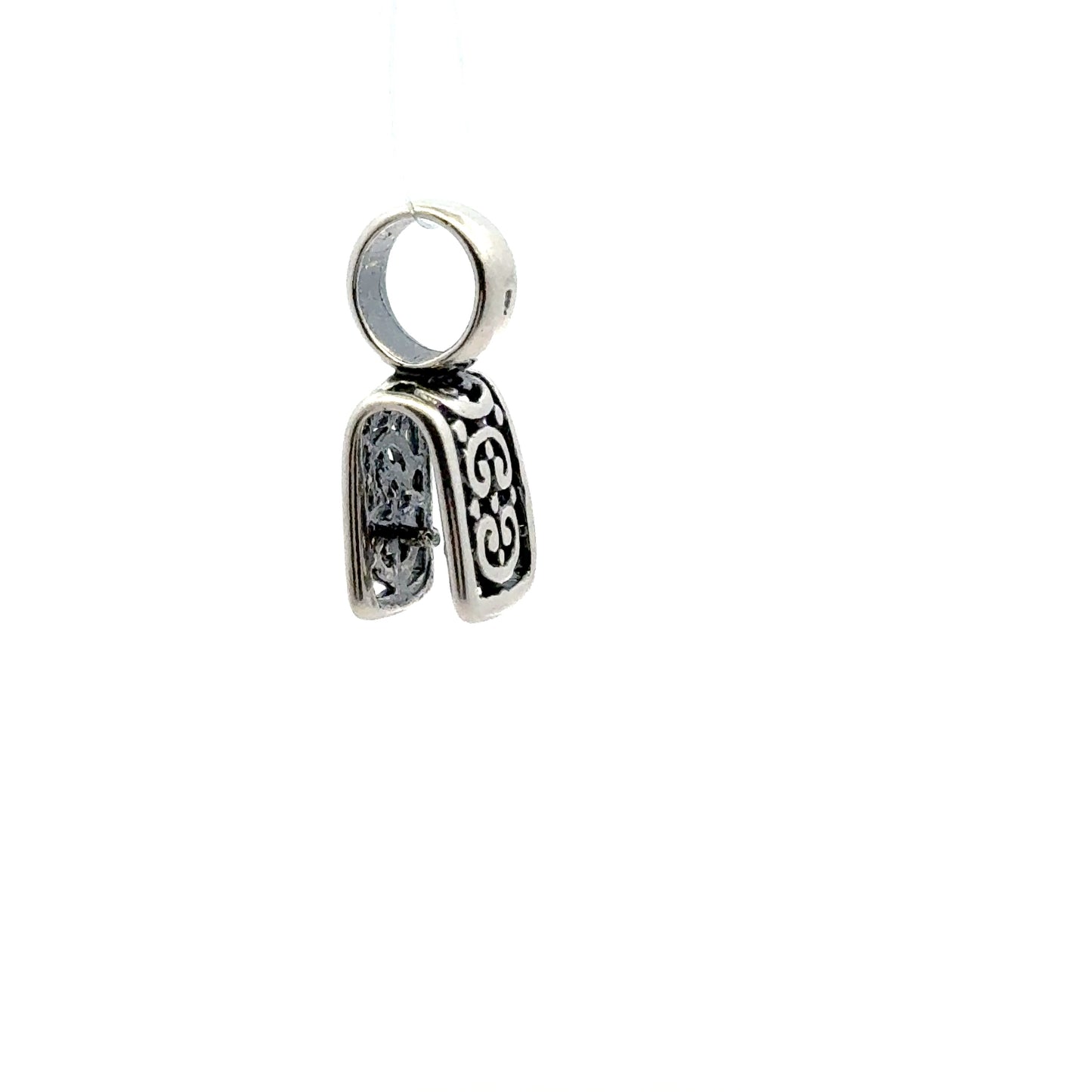 925 Sterling Silver Pinch Bail