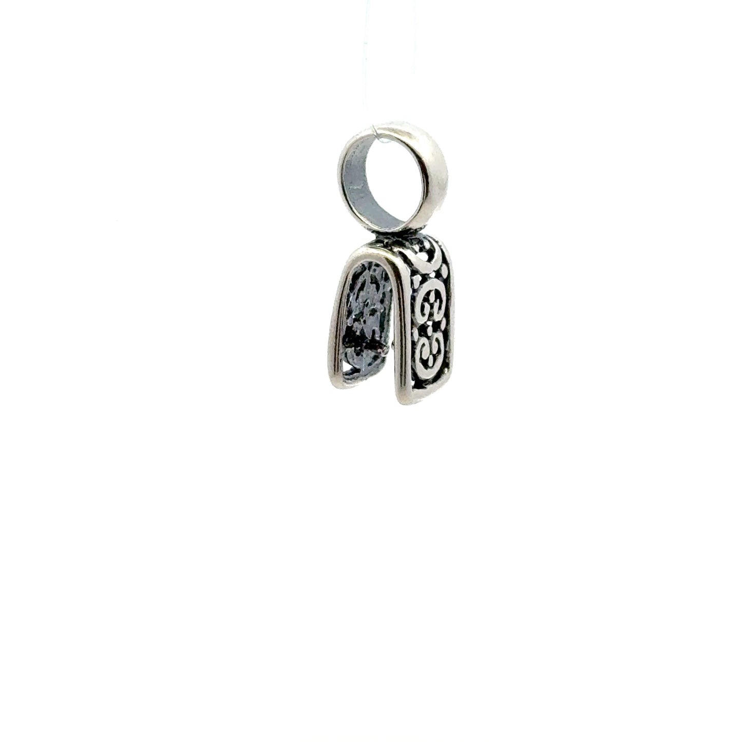 925 Sterling Silver Pinch Bail